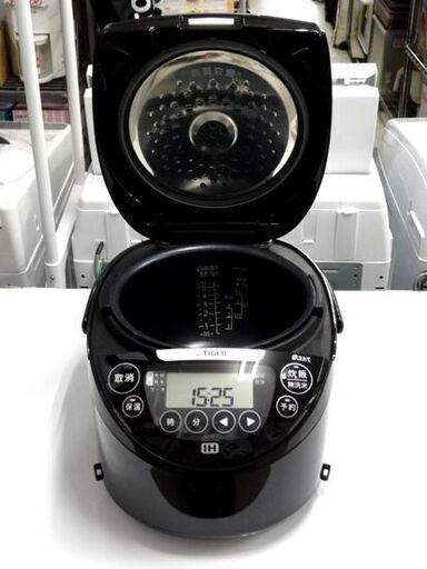 TIGER 2023年製 5.5合炊き 炊きたて JPW-H100 IHジャー 炊飯器 タイガー ブラック キッチン 家電 札幌市 中