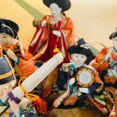 ひな人形　7段飾り　昭和レトロ　江別市の画像