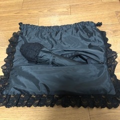 日傘とセットの巾着バッグの画像