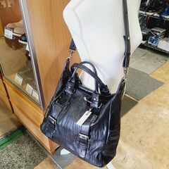 【愛品館 市原店】ヴィアリパブリカ2wayレザートートバッグ