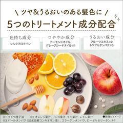 パルティ カラーリングミルク はなやかシリーズ （夢みるブルージュ） 黒髪用ヘアカラーの画像