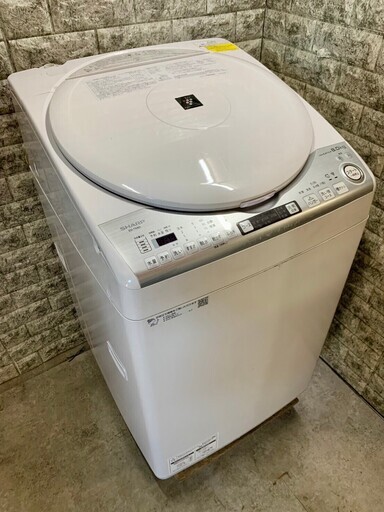 大阪送料無料★3か月保証★洗濯機★シャープ★2020年★8㎏★ES-TX8D-W★S-78