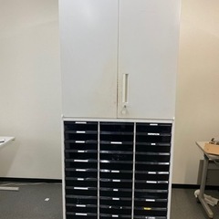 オフィス家具 キャビネット 収納ケース 鍵付き 高さ215cm ...