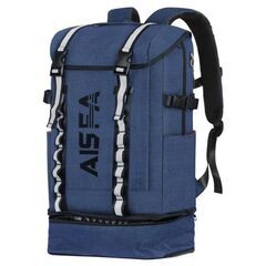 AISFA リュック バックパック 30L 底部拡張後35L ブ...