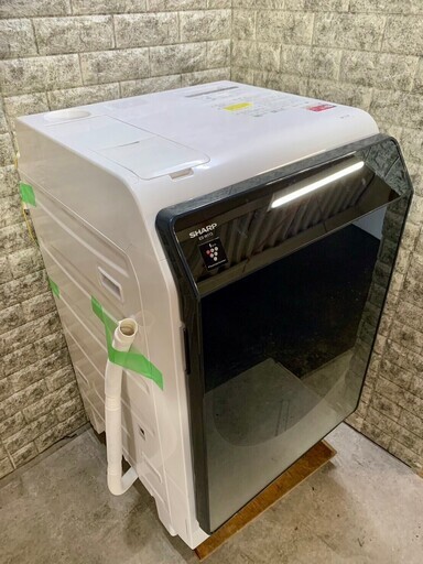 【美品】大阪送料無料★3か月保証★洗濯機★シャープ★2021年★11.0㎏★ES-W113-SR★S-122