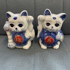 《受取者決定》招き猫　福寿