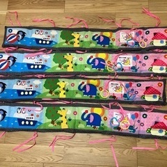 ベッドガード4個（西松屋）