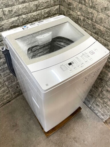 【高年式・美品】大阪送料無料★3か月保証★洗濯機★ニトリ★2023年★6㎏★NTR60★S-118