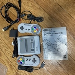 任天堂クラッシックミニスーパーファミコンの画像