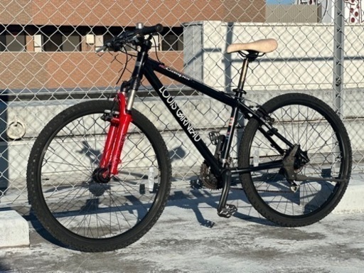 5km迄無料配送！カッコイイ！マウンテンバイク 本場カナダのルイガノ 26インチ 24段変速