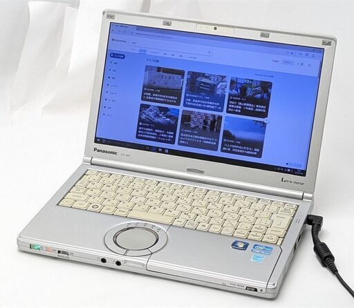 即決 激安 中古ノートパソコン 12インチ Windows10 Office Panasonic Let's note CF-SX1GDKYS 第2世代Core i5 4GB 無線Wi-Fi DVD 保証付き