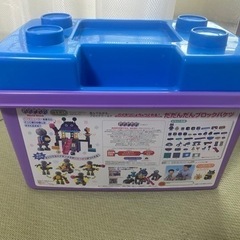 だだんだんブロックバケツ　アンパンマン