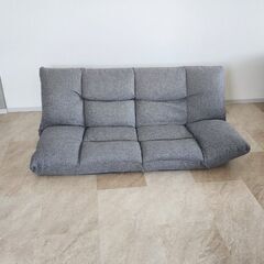Z1431　座椅子ソファ　フルフラット　送料A　札幌　倉庫型リサイクルれお　の画像