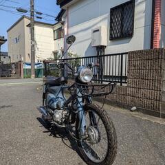 BMXカスタム武川86ccスーパーカブ