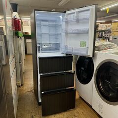 地域限定送料無料 美品【 AQUA 】アクア 368L 4ドア 大型冷凍冷蔵庫