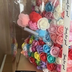 ローズベアーフラワー　レインボーの画像