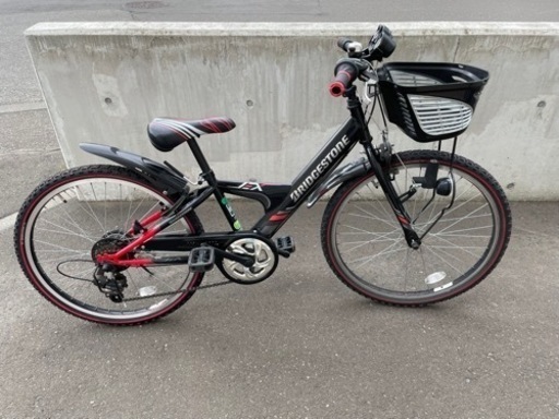 商談中/商品受け渡し待ち【ブリヂストン自転車】２４インチ　札幌市豊平区　防犯登録解除済み