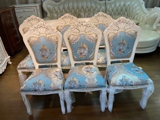 新品　家具 椅子 ダイニングチェア　6脚