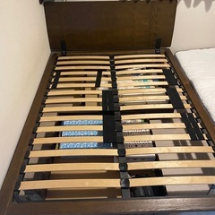 0円‼️無印良品ダブルベッドの画像