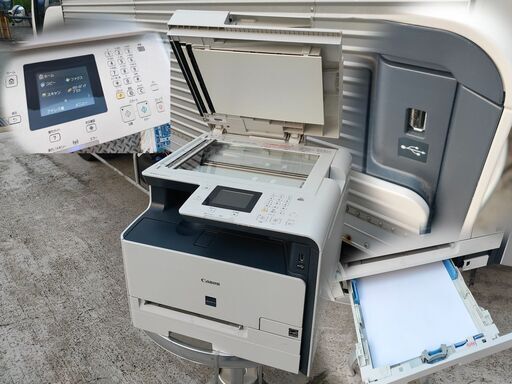 くまねず《姫路》CANON Satera☆MF628Cw☆カラーレーザープリンター複合機 (動作良好)美品^^