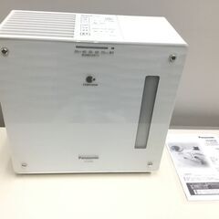 【稼働・美品】パナソニック 高級加湿機 気化式 ナノイー搭載 ~14畳 ミスティホワイト FE-KXS05-Wの画像