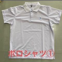 横浜清風　ポロシャツ　白①Mの画像