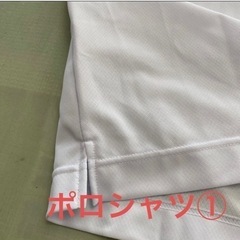 横浜清風　ポロシャツ　白①Mの画像