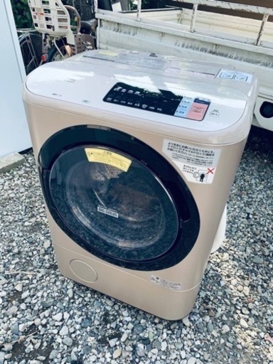 ♦️ 日立ドラム式電気洗濯乾燥機  【2017年製】BD-NX120AL