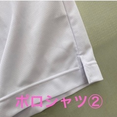 横浜清風　ポロシャツ　白②Mの画像