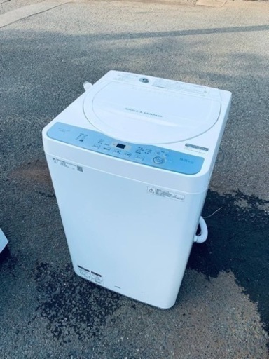 ♦️ SHARP 電気洗濯機  【2019年製】ES-GE5C-W