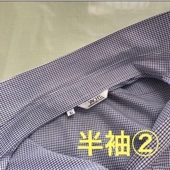 横浜清風　半袖ブラウス② ブルーLの画像