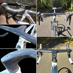 39000円の新品★カーボンエアロハンドル ディスクロードバイク用380-90 39000円の新品☆カーボンエアロハンドル ディスクロードバイク用