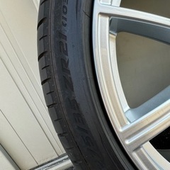 アウディ純正ホイールR21 E10.5J ピレリP0 275/35ZR21タイヤの画像
