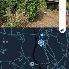 重機等　チェーンソー等を使って荒地　