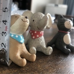 小物　置物　動物の画像