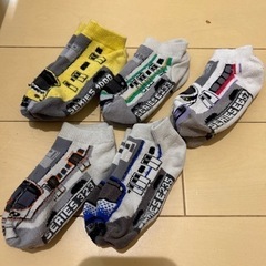 幼児 子供 鉄道 電車　靴下 5足セット