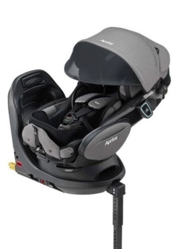 アップリカフラディアグロウ isofix360°セーフティプレミアムAB(Fladea grow ISOFIX SAFETY Premium AB) グレーパール（GR）