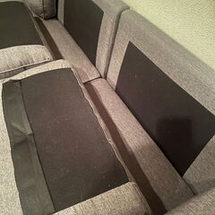 ３人掛けソファ　収納付き、ソファベッドタイプの画像