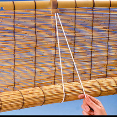 すだれ巻き上げ器２個／ブラウン系✨多分未使用の画像