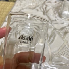 アサヒビールグラス2個セットの画像
