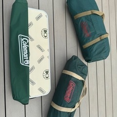 【交渉中です】コールマン、テント、スクリーン、キッチンテーブル、3セット