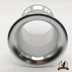 キャブレター ファンネル　シルバー　アルミロングファンネル　45～50mmの画像