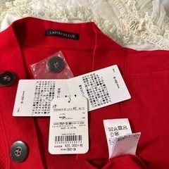 未使用ラピーヌ　カーデ定価3万弱の画像