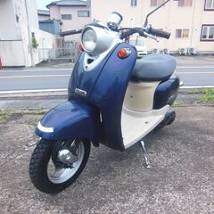 YAMAHA 2st VINOビーノ ダークブルー カスタム　セル始動　メーターオーバーし速く好調 他 納車整備点検済み 登録後すぐ乗り出せます。直接引き渡し　配送手配も可　SA10J　５AU　４JP　原付の画像