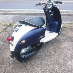 YAMAHA 2st VINOビーノ ダークブルー カスタム　セル始動　メーターオーバーし速く好調 他 納車整備点検済み 登録後すぐ乗り出せます。直接引き渡し　配送手配も可　SA10J　５AU　４JP　原付の画像