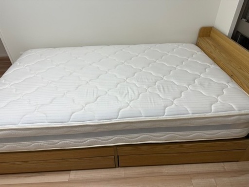 家具 ベッド セミダブルベッド