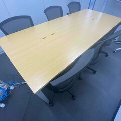 【商談中】6人掛け、ミーティングテーブル