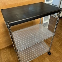 【ニトリ】キッチンワゴン 3段　KSS WG350-3
の画像