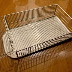 【引取限定】la base/ラバーゼ　ステンレス水切りかごセット...
