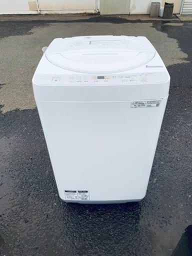 シャープ　全自動電気洗濯機　ES-GE6C-W